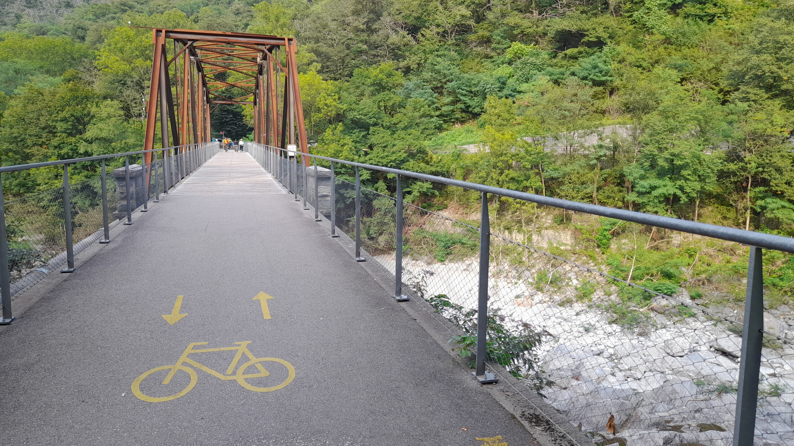 Pista ciclabile Ponte Brolla