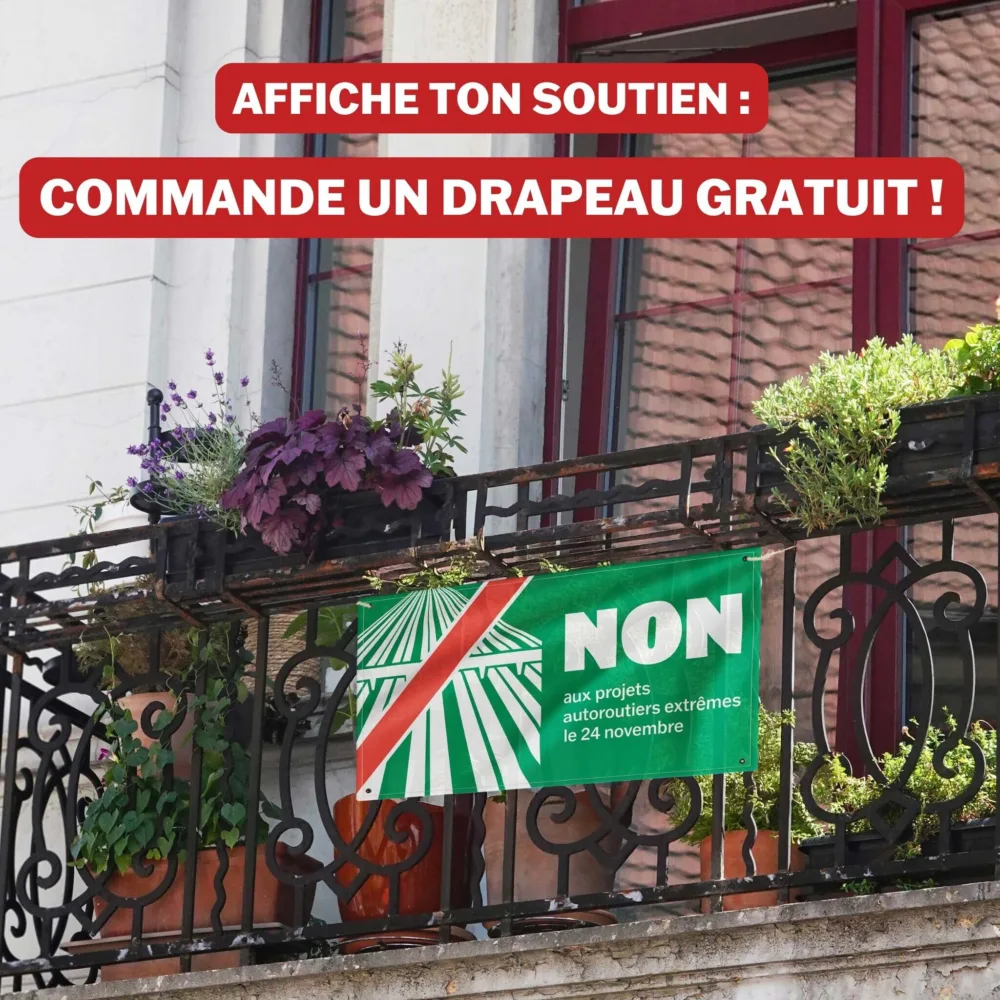 Drapeaux NO aux projets extremes