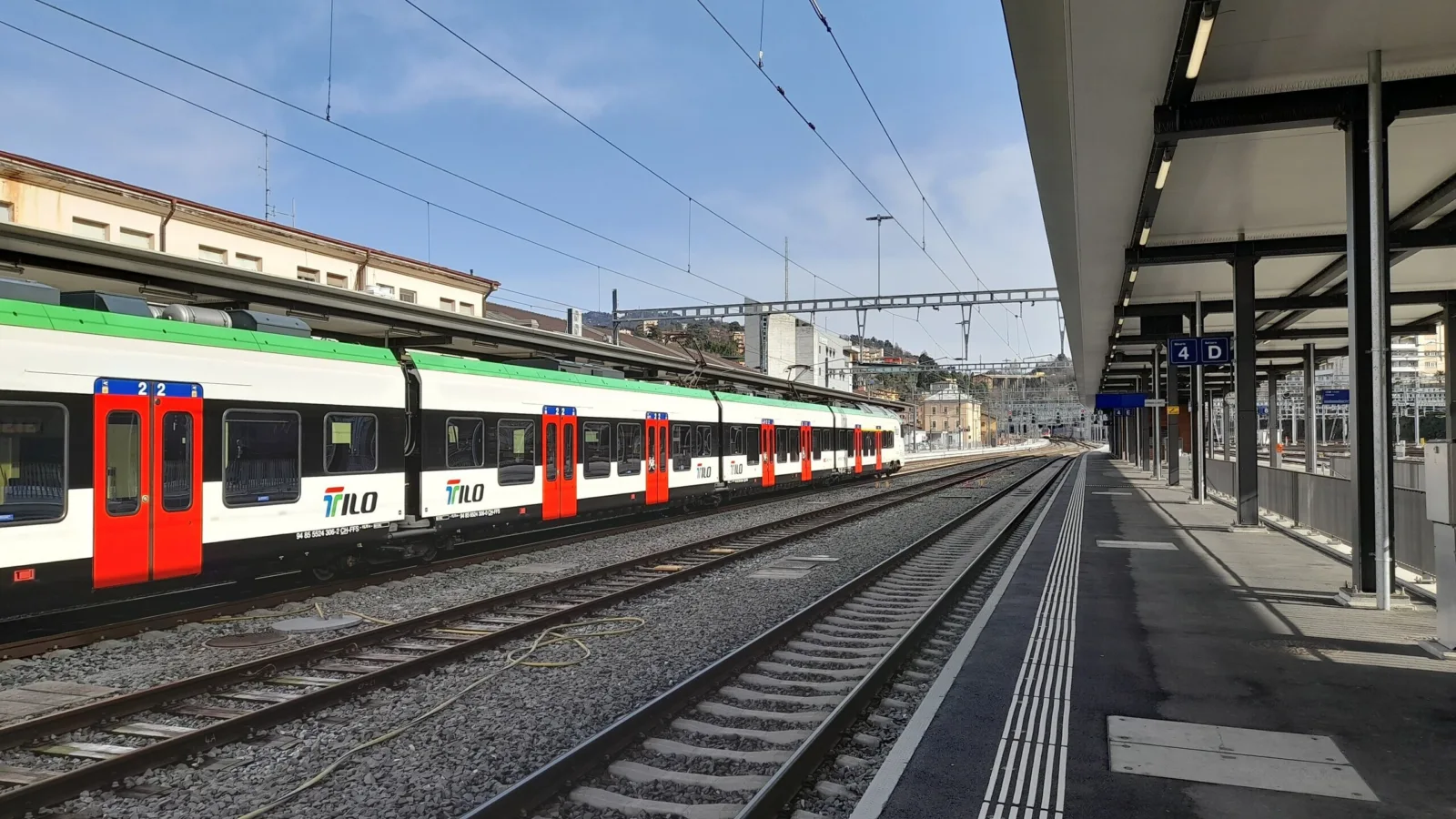 Stazione di Chiasso TILO direzione sud