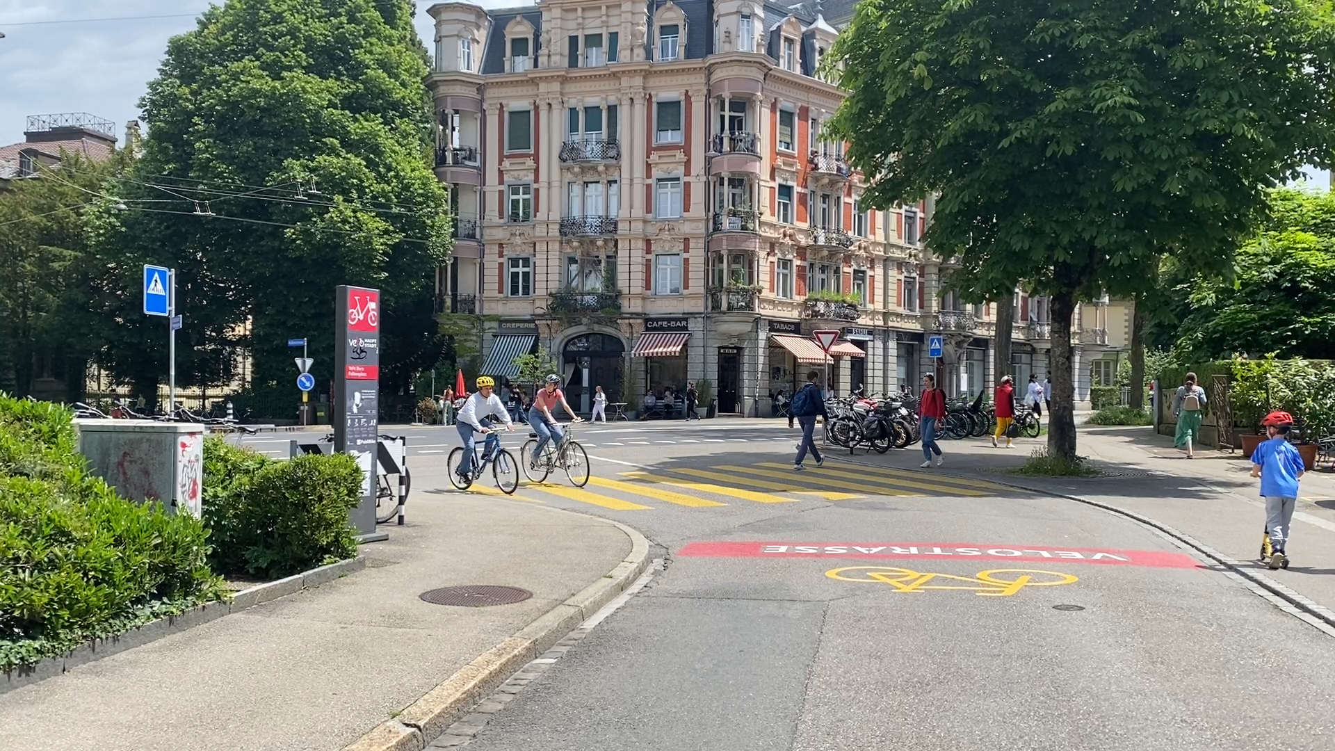 Bicicletta Corsia ciclabile Traffico ciclabile