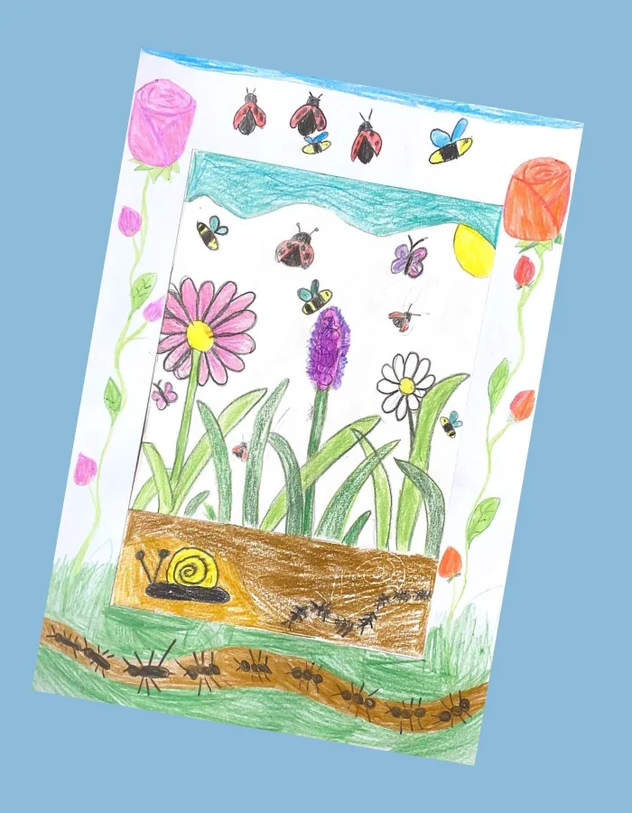 Stella Fankhauser concorso di disegno walk to school