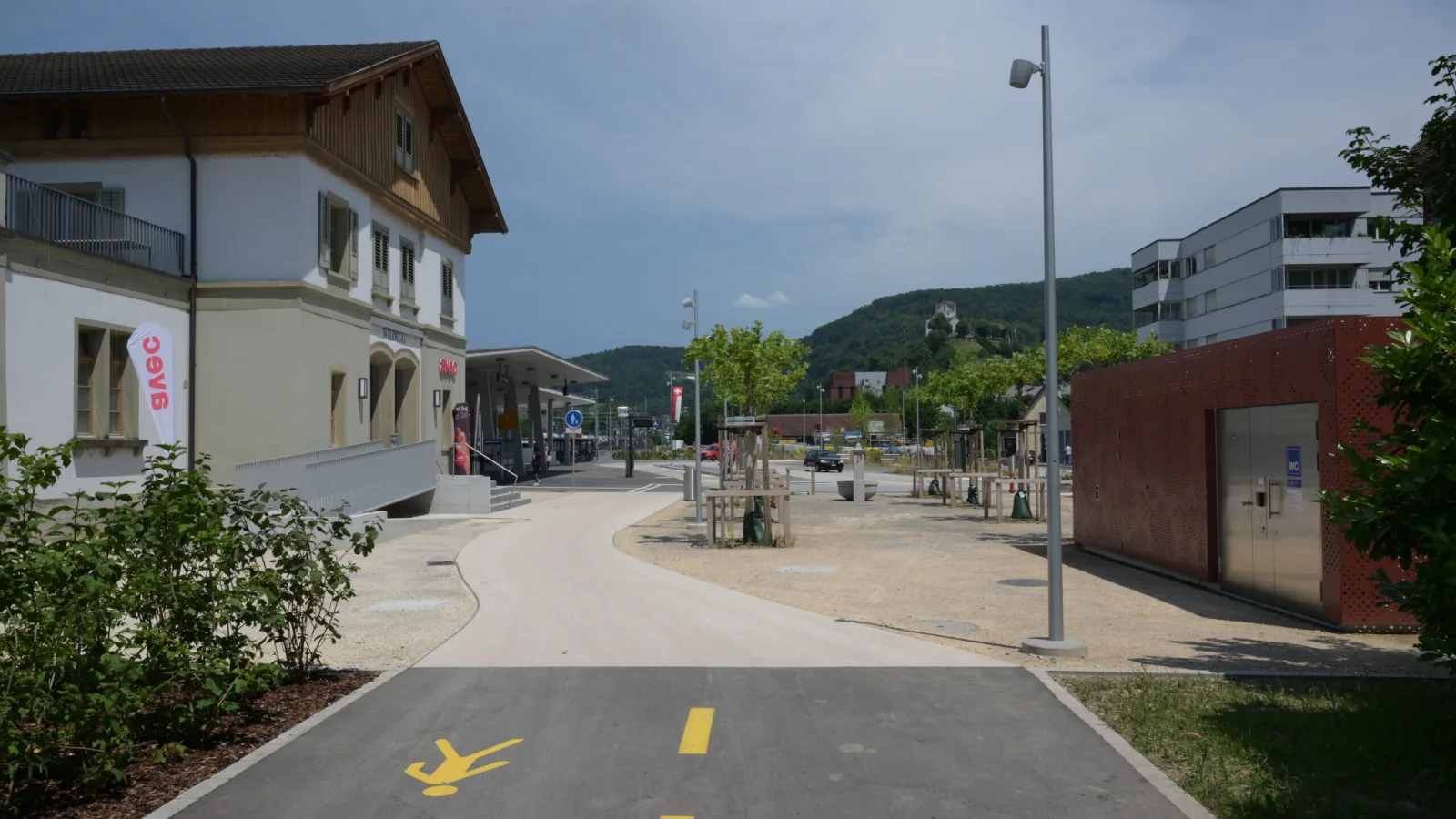 Flux gare de Wildegg