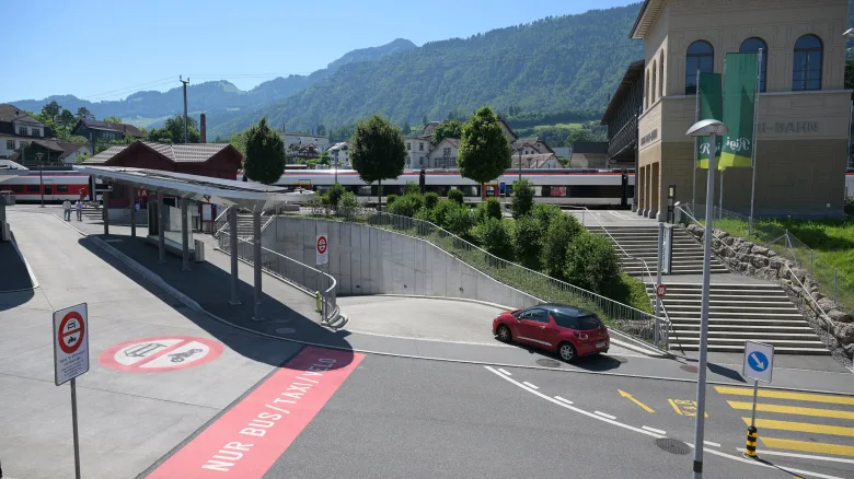 Flux Gare de Arth Goldau