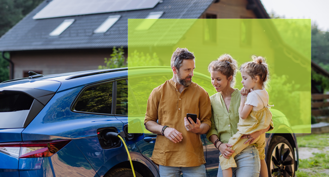 La famiglia Auto plugin Ricarica Smartphone Assicurazione auto